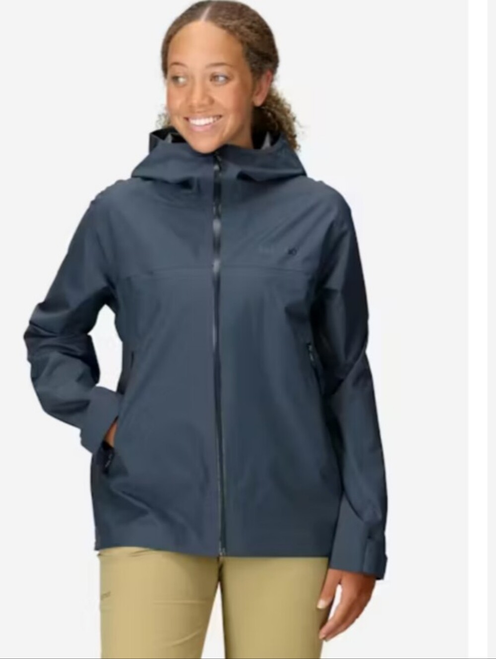 New MARMOT Minimalist Pertex Rain Snow Jacket Thunderhead Gray Size Small NWT